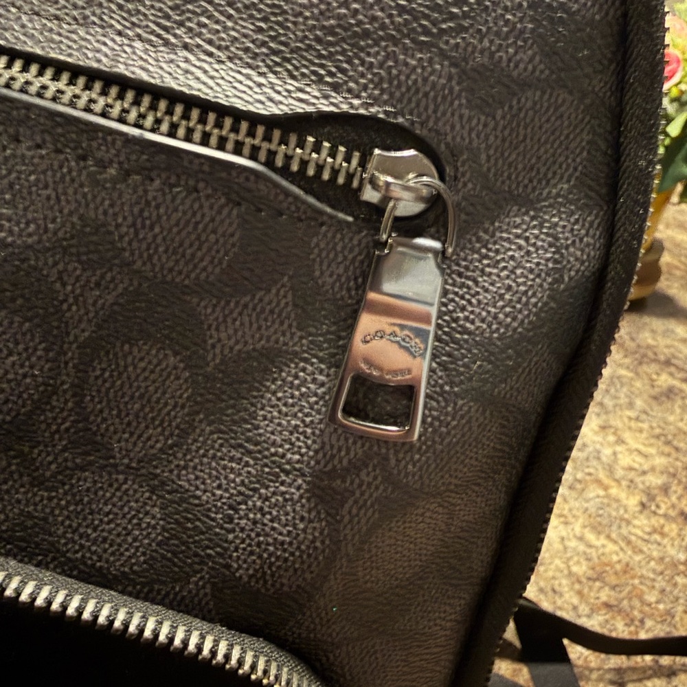 Coach Charcoal Backpack and Accessories Set - Picture 10 of 13